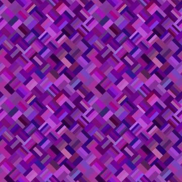 Purple seamless diagonal rectangle pattern - vector tile mosaic background Иллюстрация