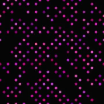 Purple seamless dot pattern background - vector design Stock Illustration