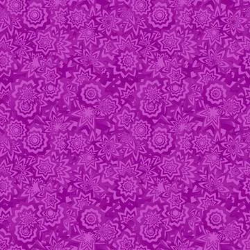 Purple seamless floral pattern background Ilustração Stock