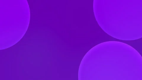 Purple seamless loop background with soft glowing spheres. 4K. Stock Footage 309855844