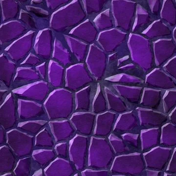 Purple seamless paving texture Stock Illustration