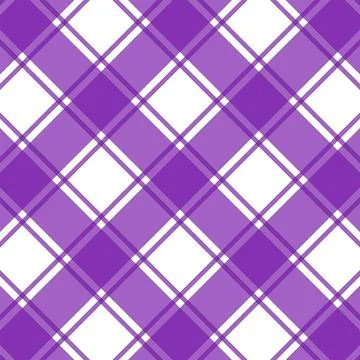 Purple Seamless Plaid Check Pattern Background Stock Illustration