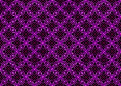 Purple seamless repeat pattern illustration Illustrazione stock