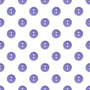 Purple sewing button seamless pattern for clothing background Stock Illustration