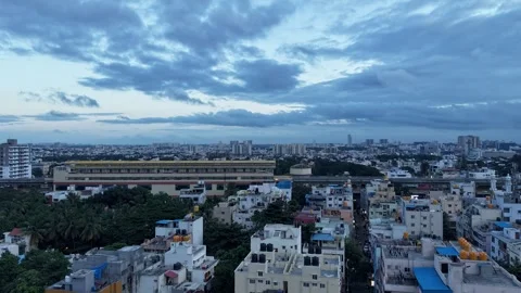 Purple Skies Hyperlapse Stock Footage 314015126