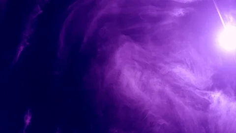 Purple Sky Clouds and Sun Stock-Footage 100282499