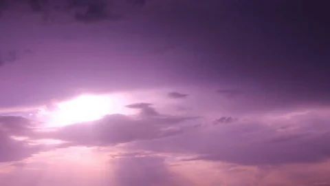 Purple sky Stock Footage 84720697