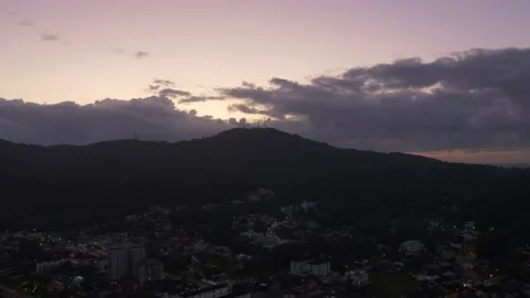 Purple sky Stock Footage 147736146