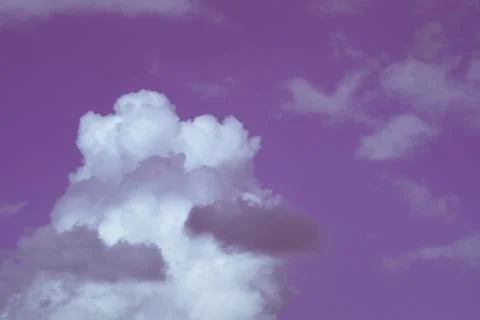 Purple sky Stock Photos