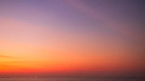Purple Sky Sunset Evening Cloud Night Water Background Orange Blue Gold Stock Photos