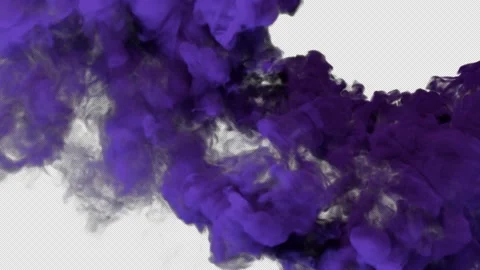 Purple Smoke Stock Footage 157374533