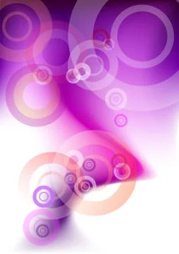 Purple smoke Illustrazione stock