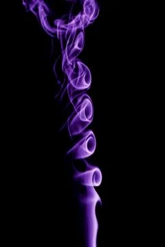 Purple smoke Stock Photos