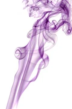 Purple Smoke Foto stock