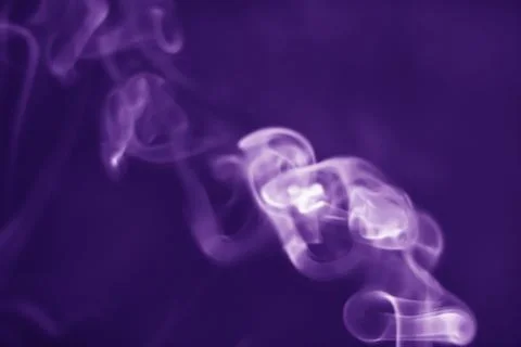 Purple smoke Stock Photos