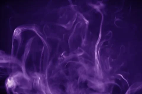 Purple smoke Stock Photos