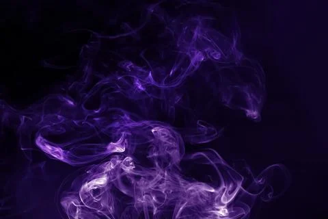 Purple smoke Stock Photos