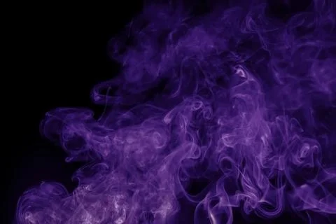 Purple smoke Stock Photos