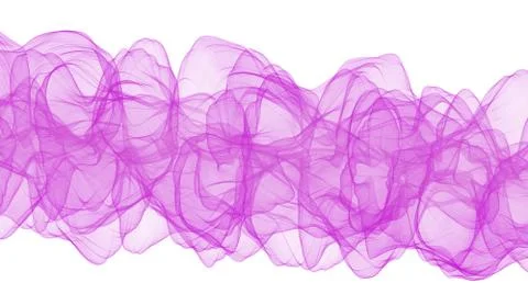 Purple smoke on a white background. Stock Illustration