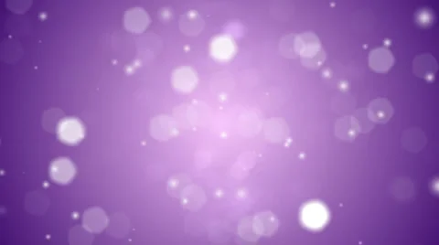 Purple Snow Lights Background Loop Stock Footage 6076367