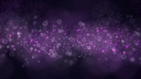Purple Snowflakes Background Stock Footage 81543301