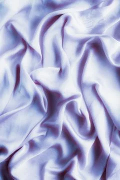 Purple soft silk texture, flatlay background Stock Photos