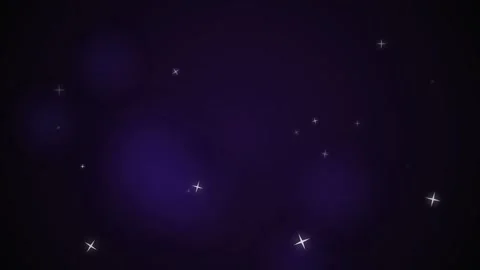 Purple sparkle background featuring glowing magic stars Stock Footage 345860093