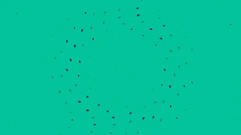 Purple sparkles on teal background Illustrazione stock