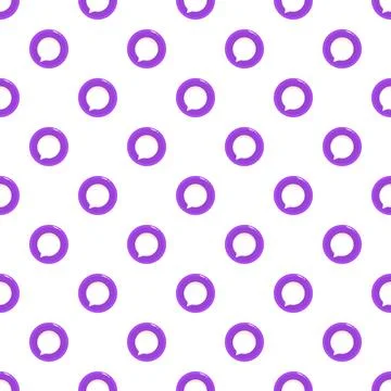 Purple speech bubble chat icons seamless pattern Stock Illustration