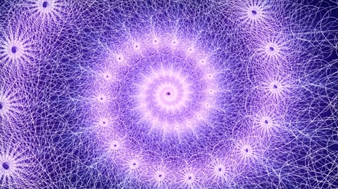 Purple Spinning Spirograph. Stock Footage 62804095