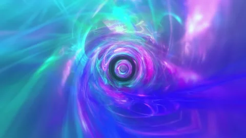 Purple Spiral Tunnel VJ Loop Stock Footage 330009219