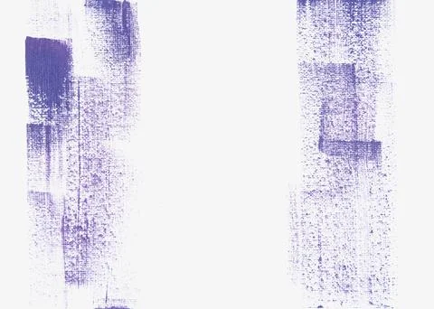 Purple sponge dabbing, border design Stock Photos