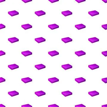 Purple square geometric repeating pattern abstract background Stockillustratie