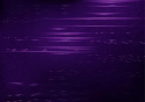 Purple Square Pattern on Dark Background Illustrazione stock