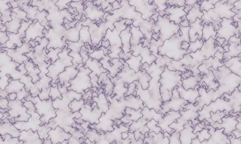 Purple squiggly lines on white marble background texture Stockillustratie