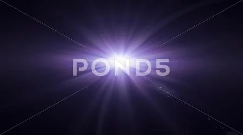 Purple star flare background Stock Illustration