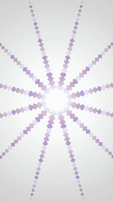 Purple starburst geometric diamond pattern seamless loop background Stock Footage 346934149