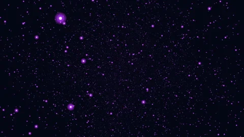 Purple starfield space background with glowing particles and abstract cosmic 스톡 동영상 334139630