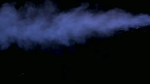 Purple Steam Jet Stock Footage 89542293