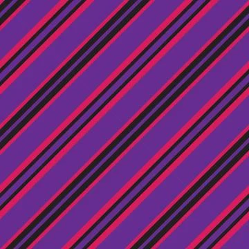 Purple Stripe seamless pattern background in diagonal style 스톡 일러스트