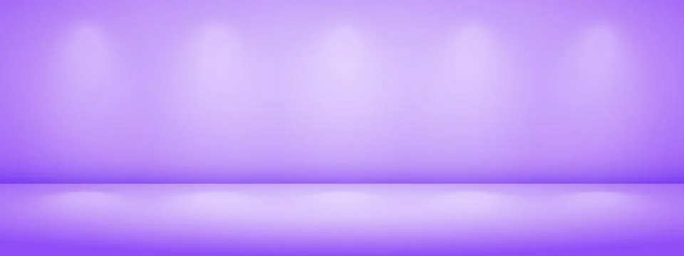 Purple studio background with light shadow. Limbo bg for product presentation 库存插图