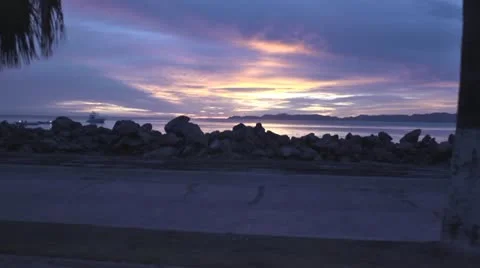 Purple Sunrise 스톡 동영상 22104988