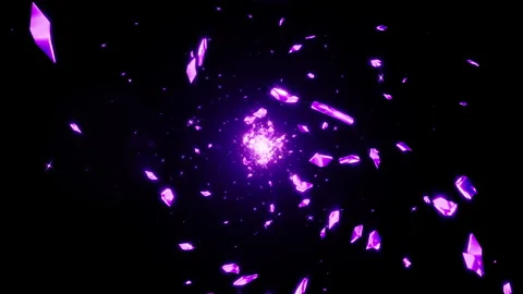 Purple swirl particle loop animation Video stock 240792341
