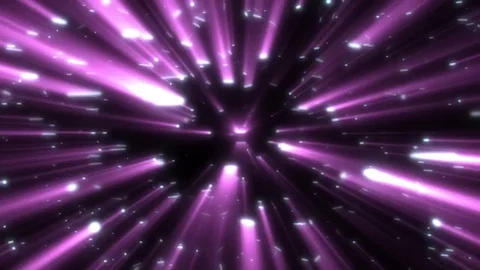 Purple Swirling Shine Rays Particles Spheres Abstract Motion Background Loop Stock Footage 70705437