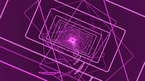 Purple Talk Square Rotation Stock Footage 101759174