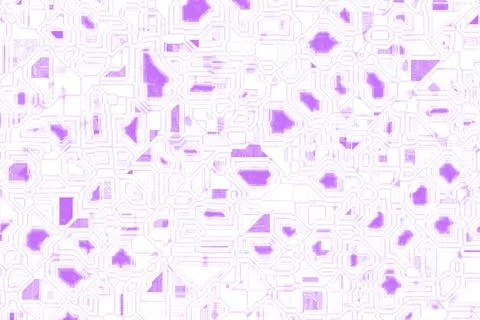 Purple technological optic wire template digital graphics backdrop Stock Illustration