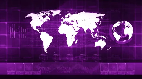 Purple technology background LOOP Stock Footage 45410202