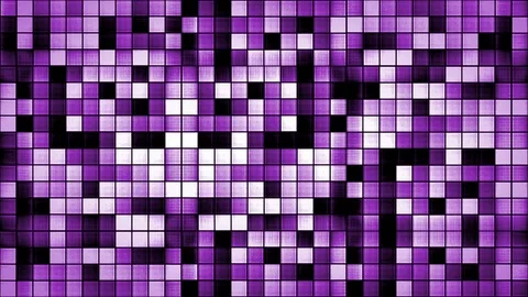 Purple Textured Mosaic Background Loop Vidéo 111365844