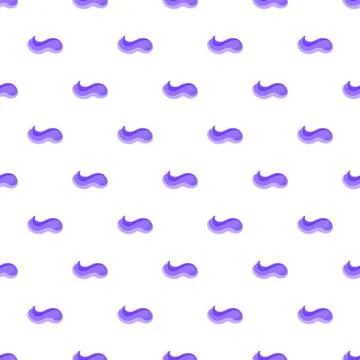 Purple toothpaste pattern seamless background for dental care イラスト素材