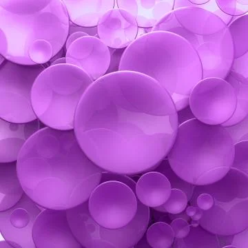 Purple transparent disk background Stock Illustration